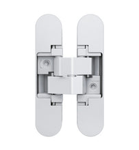 Carica l'immagine nel visualizzatore di Gallery, Cerniera invisibile ANSELMI per porte interne a filo con profondità di fresata sul telaio di 21 mm fino a 40 kg