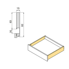 Carica l'immagine nel visualizzatore di Gallery, Cassetto Esterno Vertex EMUCA