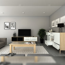 Carica l'immagine nel visualizzatore di Gallery, Set spondine per cassetto 450mm BIANCO estrazione totale AMMORTIZZATO portata 40 kg DTC